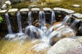 Jungle River and waterfall views from the rural small village road to El Eden by Puerto Vallarta Mexico where movies have been fil Royalty Free Stock Photo