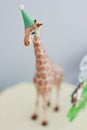 Jungle safari animal birthday sweets Royalty Free Stock Photo