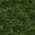 Jungle style camouflage seamless pattern. Shapes of foliage and branches Royalty Free Stock Photo