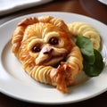 Junglepunk-inspired Lion Pastry: A Creative Twist On A Steak Monkey