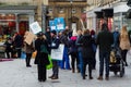 Junior doctors engage public whilst on Strike in Bath