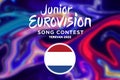 Junior Eurovision 2022, Armenian Junior Eurovision in Yerevan, Participant from Netherlands background Eurovision with Netherlands