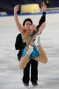 Junior ice skaters at Italian Championship