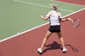 Junior Ladies Tennis Royalty Free Stock Photo