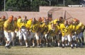 Junior League Football practice, Beverly Hills High School, Los Angeles, CA