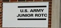 U.S. Army Junior ROTC Royalty Free Stock Photo