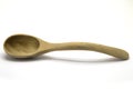 Juniper wood spoon Royalty Free Stock Photo