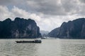 Junk boat Ha Long Bay Royalty Free Stock Photo