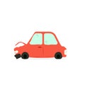 Junk car icon.