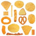 Junk Food Snack Selection