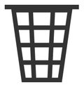 Flat Vector Junk Icon