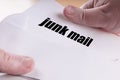 Junk mail or direct mailing
