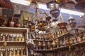 Junk shop in the Old City of Jerusalem. Antique shop