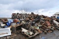 Junk yard Royalty Free Stock Photo