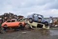 Junk yard Royalty Free Stock Photo