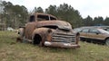 Junk yard truck Royalty Free Stock Photo