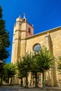 Junkaleko Andre Maria Church in Irun - Spain Royalty Free Stock Photo
