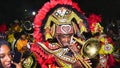 The Junkanoo Music Man with his trombone.