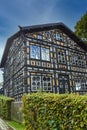 Karl Junker house in Lemgo Royalty Free Stock Photo