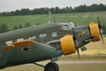 Junkers Ju 52 Tante Ju transport airplane of German Luftwaffe on World War 2 Royalty Free Stock Photo