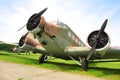 Junkers Ju 52 transport airplane