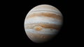 Jupiter 3d illustration background image