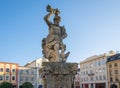 Jupiter Fountain at Lower Square - Olomouc, Czech Republic Royalty Free Stock Photo