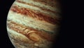 Jupiter Gas Giant Largest Planet Eye of Jupiter Swirls Exploration High Resolution Image Royalty Free Stock Photo