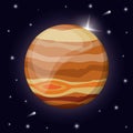 jupiter planet solar system space Royalty Free Stock Photo