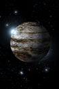 Planet Jupiter Galaxy Royalty Free Stock Photo
