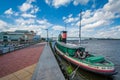 The Jupiter Tugboat at Penns Landing, in Philadelphia, Pennsylvania