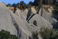 Jurassic black shales in Corbieres Royalty Free Stock Photo