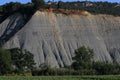 Black shales in Corbieres, France