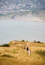 Jurassic coast charmouth dorset Royalty Free Stock Photo