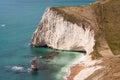 Jurassic Coast Cliffs Dorset England Royalty Free Stock Photo