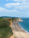 Dorset beach UK burton bradstock