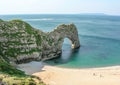 The Jurassic coast by durdle door, Dorset, England Royalty Free Stock Photo