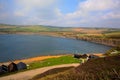 Jurassic coast Kimmeridge Bay east of Lulworth Cove and near Kimmeridge village on the Dorset coast England uk Royalty Free Stock Photo