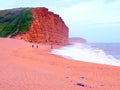 Jurassic coast , West Bay, Dorset Royalty Free Stock Photo