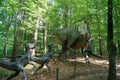 Jurassic Park - dinosaur monsters Royalty Free Stock Photo