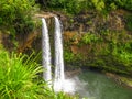 Manawaiopuna Falls Kauai Royalty Free Stock Photo
