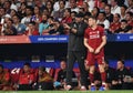 Jurgen Klopp and James Milner Royalty Free Stock Photo