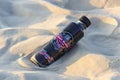 Riga Black Balsam on the beach Royalty Free Stock Photo