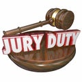 Jury Duty Judge Gavel Court Trial