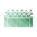 Jury icon Royalty Free Stock Photo