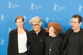 Jury members of 68th edition of the Berlinale Film Festival 2018 Royalty Free Stock Photo