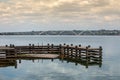 Juscelino Kubitschek Bridge on Lake ParanoÃÂ¡ in Brasilia DF