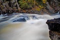 Just Above The Plunge At Ragged Falls Royalty Free Stock Photo