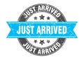 just arrived stamp Royalty Free Stock Photo