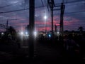 Just Beautiful sky in train station